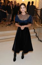 JENNA LOUISE COLEMAN at Emilia Wickstead Fashion Show in London 09/18/2017