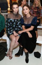 JENNA LOUISE COLEMAN at Emilia Wickstead Fashion Show in London 09/18/2017
