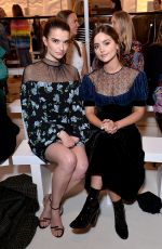 JENNA LOUISE COLEMAN at Emilia Wickstead Fashion Show in London 09/18/2017