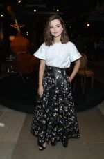JENNA LOUISE COLMEAN at Erdem Fashion Show at London Fashion Week 09/18/2017