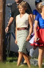 JENNIFER ANISTON on the Set of Dumplin in Atlanta 09/20/2017