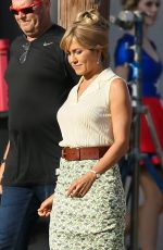 JENNIFER ANISTON on the Set of Dumplin in Atlanta 09/20/2017