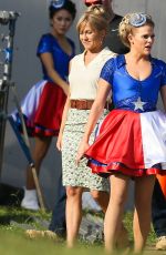 JENNIFER ANISTON on the Set of Dumplin in Atlanta 09/20/2017