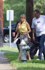 JENNIFER ANISTON on the Set of Dumplin in Jonesboro 09/06/2017