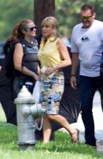 JENNIFER ANISTON on the Set of Dumplin in Jonesboro 09/06/2017