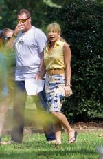 JENNIFER ANISTON on the Set of Dumplin in Jonesboro 09/06/2017