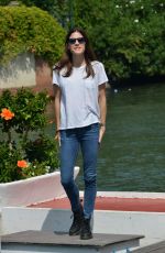 JENNIFER CARPENTER Arrives at Lido at 74th Venice Film Festival 08/31/2017