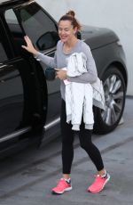 JENNIFER GARNER Arrives at a Gym in Los Angeles 09/30/2017