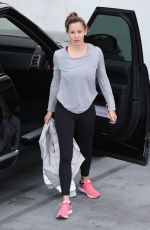 JENNIFER GARNER Arrives at a Gym in Los Angeles 09/30/2017