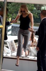 JENNIFER LAWRENCE Arrives at Excelsior Hotel in Venice 09/05/2017