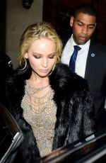 JENNIFER LAWRENCE Leaves Her Hotel in London 09/06/2017