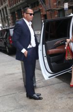 JENNIFER LOPEZ Arrives at ABC Kitchen in New York 09/26/2017