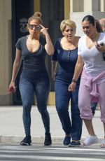 JENNIFER LOPEZ Heading to a Gym in New York 09/26/2017