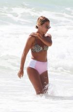 JESS WOODLEY in Bikini on the Beach in Tulum 09/27/2017