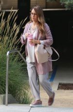JESSICA ALBA Arrives at Honest Company in Playa Del Vista 09/20/2017
