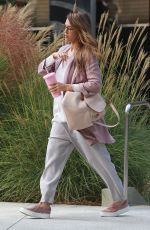 JESSICA ALBA Arrives at Honest Company in Playa Del Vista 09/20/2017