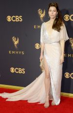 JESSICA BIEL at 69th Annual Primetime EMMY Awards in Los Angeles 09/17/2017