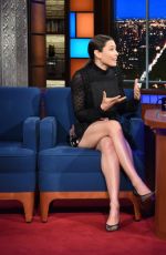 JESSICA BIEL at Late Show with Stephen Colbert 09/08/2017