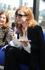 JESSICA CHASTAIN at Grey Goosse Cocktails & Conversation with Cast of Woman Walks Ahead in Toronto 09/10/2017