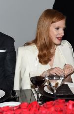 JESSICA CHASTAIN at Ralph Lauren Fashion Show Dinner at New York Fashion Week 09/12/2017