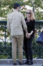 JESSICA CHASTAIN Out and About in Quebec 09/04/2017
