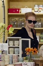 JESSICA CHASTAIN Out and About in Quebec 09/04/2017
