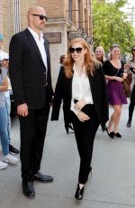 JESSICA CHASTAIN Out and About in Toronto 09/10/2017