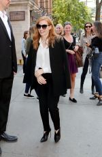 JESSICA CHASTAIN Out and About in Toronto 09/10/2017