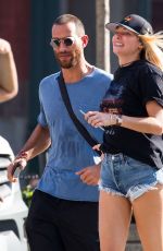 JESSICA HART in Daisy Dukes Out in York 09/25/2017