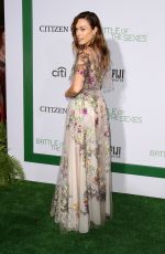 JESSICA MCNAMEE at Battle of the Sexes Premiere in Los Angeles 09/16/2017