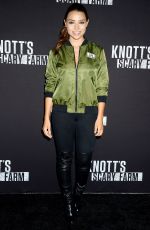 JESSICA PARKER KENNEDY at Knott’s Scary Farm Celebrity Night in Buena Park 09/29/2017
