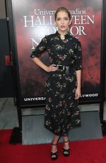 JESSICA ROTHE at Halloween Horror Nights Opening Night in Hollywood 09/15/2017