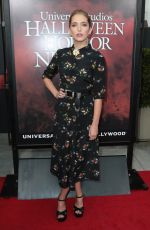 JESSICA ROTHE at Halloween Horror Nights Opening Night in Hollywood 09/15/2017