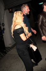 JESSICA SIMPSON and Her Husband Eric Johnson at Craig