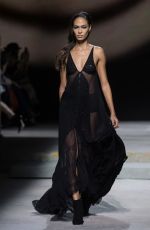 JOAN SMALLS at Topshop Fashion Show at London Fashion Week 02/19/2017