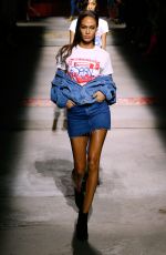 JOAN SMALLS at Topshop Fashion Show at London Fashion Week 02/19/2017