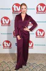 JOANNE CLIFTON at TV Choice Awards in London 09/04/2017