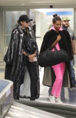 JOSEPHINE SKRIVER and JASMINE TOOKES at LAX Airport in Los Angeles 08/31/2017