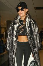 JOSEPHINE SKRIVER and JASMINE TOOKES at LAX Airport in Los Angeles 08/31/2017