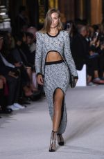 JOSEPHINE SKRIVER at Balmain Fashion Show in Paris 09/28/2017