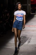 JOURDAN DUNN at Topshop Fashion Show at London Fashion Week 02/19/2017