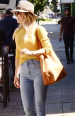 JULIANNE HOUGH at Alfred Coffee & Kitchen in Los Angeles 09/25/2017