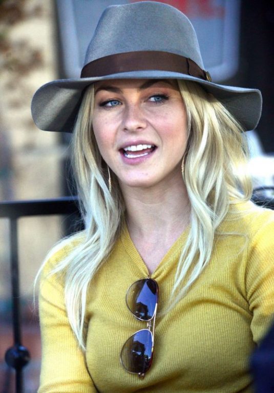 JULIANNE HOUGH at Alfred Coffee & Kitchen in Los Angeles 09/25/2017