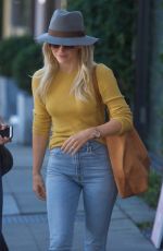 JULIANNE HOUGH at Coffee Break at Alfreds in West Hollywood 09/25/2017