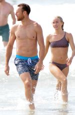 JULIANNE HOUGH in Bikini at Manhattan Beach 09/04/2017