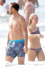 JULIANNE HOUGH in Bikini at Manhattan Beach 09/04/2017