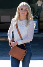 JULIANNE HOUGH Leaves a Dance Studio in Studio City 09/12/2017