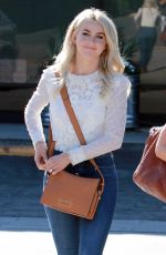 JULIANNE HOUGH Leaves a Dance Studio in Studio City 09/12/2017