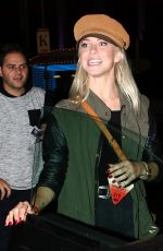 JULIANNE HOUGH Leaves The One Republic Concert in Inglewood 08/31/2017