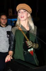 JULIANNE HOUGH Leaves The One Republic Concert in Inglewood 08/31/2017